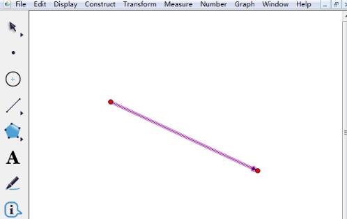 几何画板制作带箭头的直线的详细教程