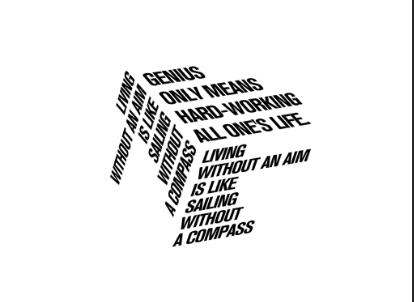 ps如何设计由文字组成的立方体效果图?ps设计由文字组成的立方体效果图教程