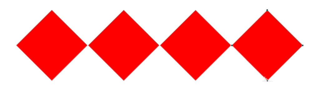 Adobe Photoshop快速制作阵列菱形图形的操作教程