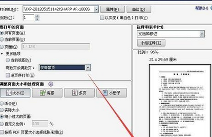 Adobe Reader XI设置pdf文件双面打印的操作教程