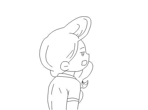 Flash设计卡通美少女图的操作教程