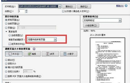 Adobe Reader XI设置pdf文件双面打印的操作教程