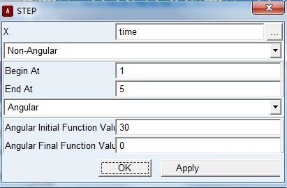 Adams设置运动函数的具体方法