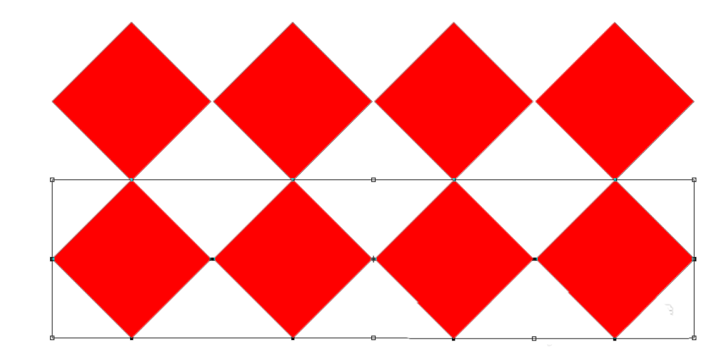 Adobe Photoshop快速制作阵列菱形图形的操作教程