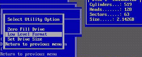 低级格式化和高级格式化有何区别