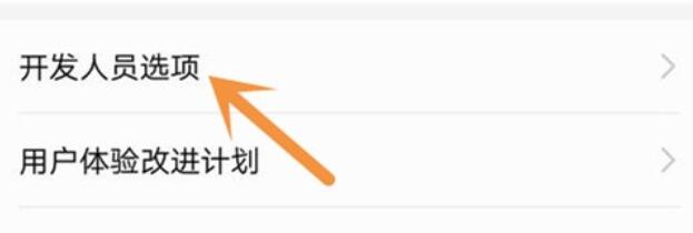 荣耀8x开发者选项打开方法步骤