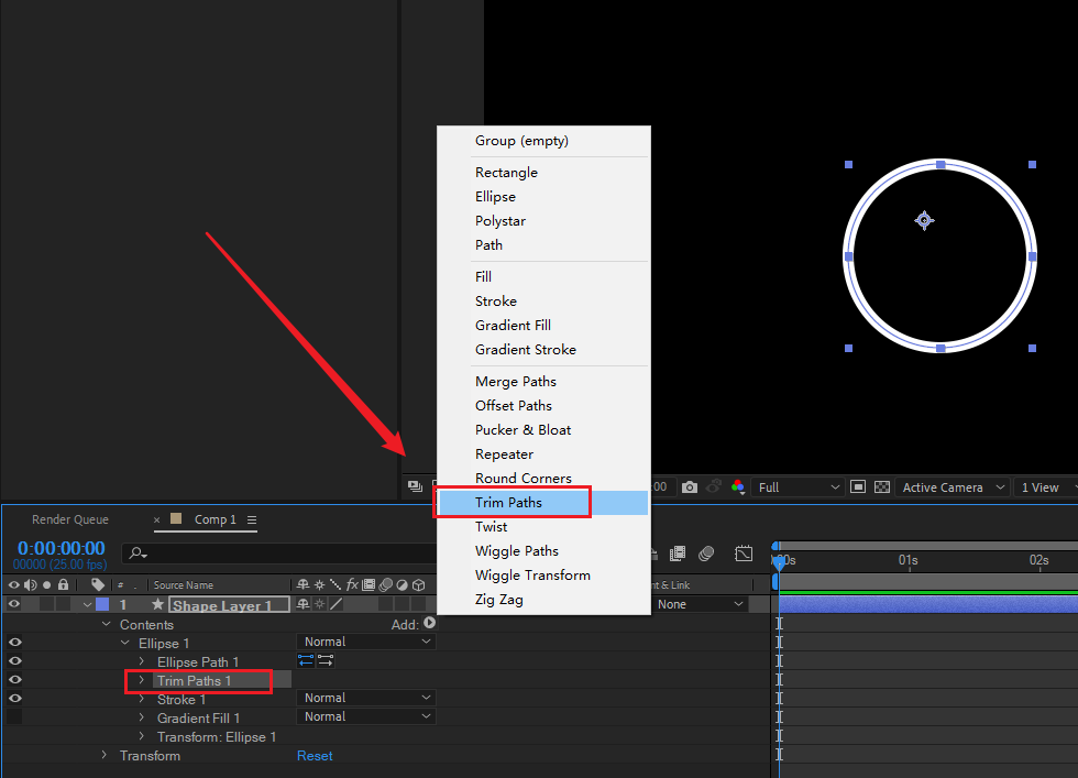AE怎么制作生长成曲线的动画效果?AE制作生长成曲线的动画效果操作教程
