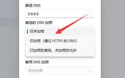 win11如何加密dns?win11加密dns的方法
