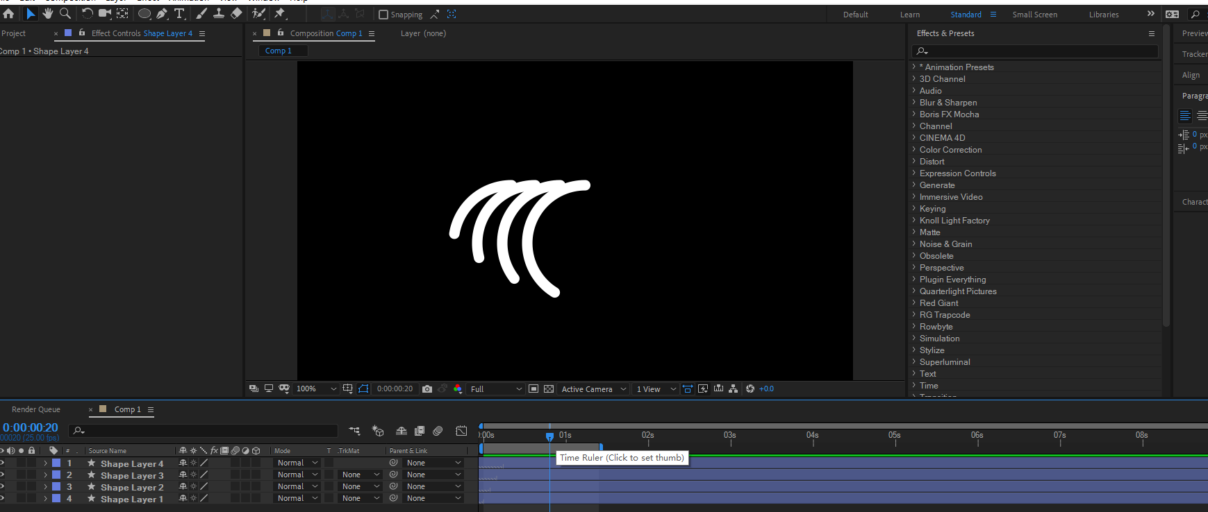 AE怎么制作生长成曲线的动画效果?AE制作生长成曲线的动画效果操作教程