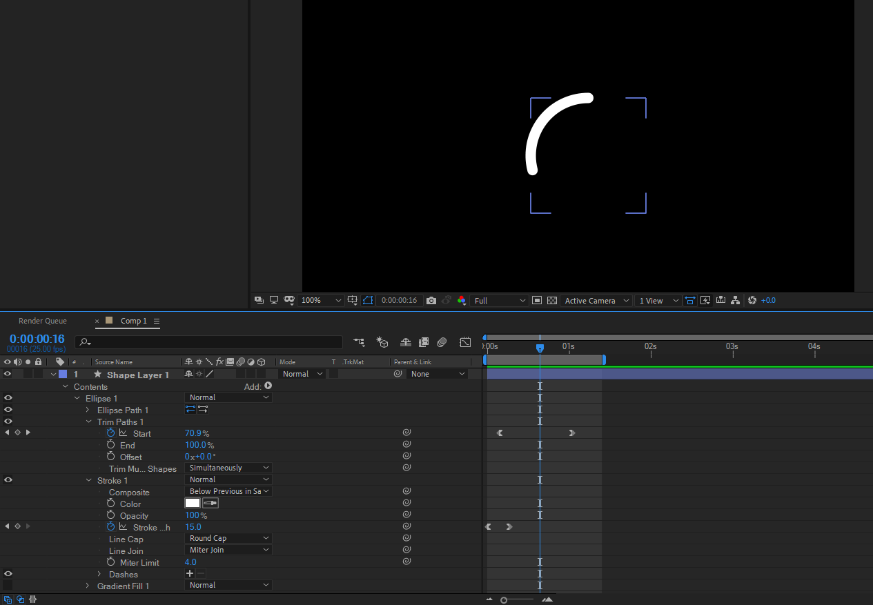 AE怎么制作生长成曲线的动画效果?AE制作生长成曲线的动画效果操作教程