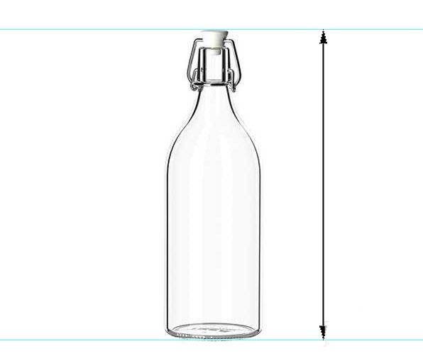 Adobe Photoshop图片中玻璃瓶标注尺寸的操方作法