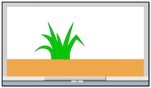 Flash绘制绿色小草的详细方法