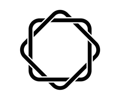 ai怎么制作穿插花边图标？ai制作穿插花边图标详细教程