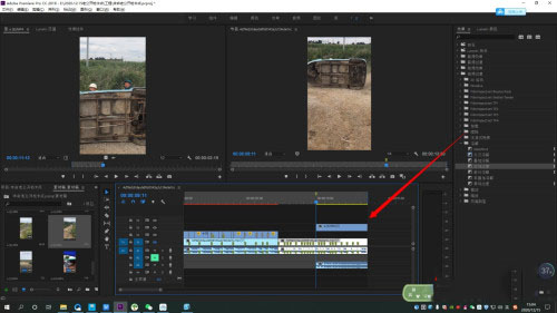 premiere怎么将素材一部分加载至时间线?premiere将素材一部分加载至时间线方法教程