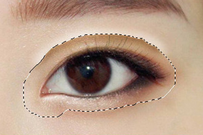 Photoshop给人物p出双眼皮的操作方法