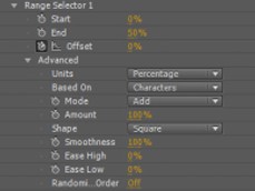AE做出文字飞闪效果的使用方法