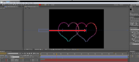 AE绘制路径文字动画的图文步骤