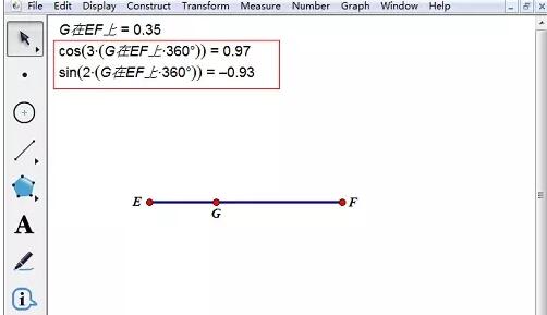 几何画板利用构造轨迹法实现参数范围动态变化的步骤教程