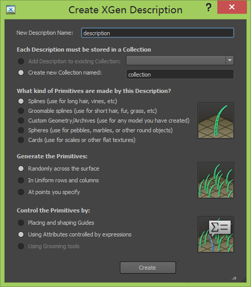 maya将模型转为xgen曲线的操作教程