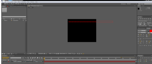 AE绘制路径文字动画的图文步骤