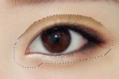 Photoshop给人物p出双眼皮的操作方法