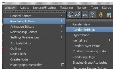 maya手动打开maya mental ray并设置的图文操作方法
