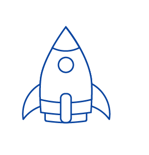 ai制作扁平化小火箭的详细方法