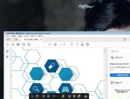 Adobe Acrobat Reader DC如何设置重排？Adobe Acrobat Reader DC设置重排的方法