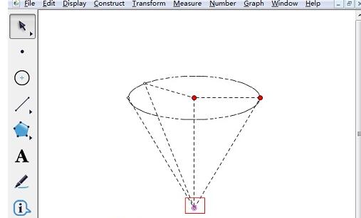 几何画板绘制圆锥的详细教程