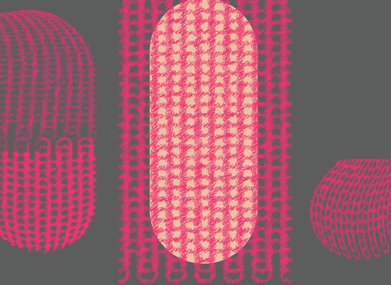 ai制作针织毛线效果的图文操作