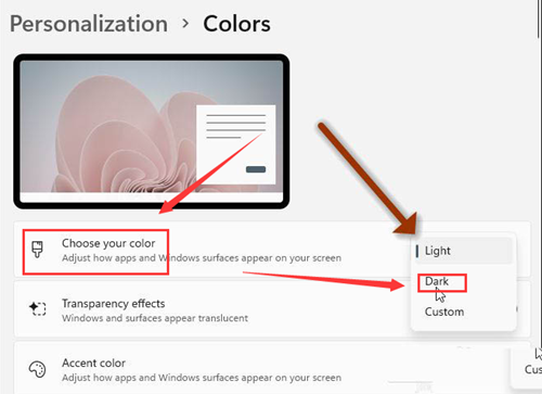 Win11里怎样设置主题颜色?Win11主题颜色设置的技巧方法