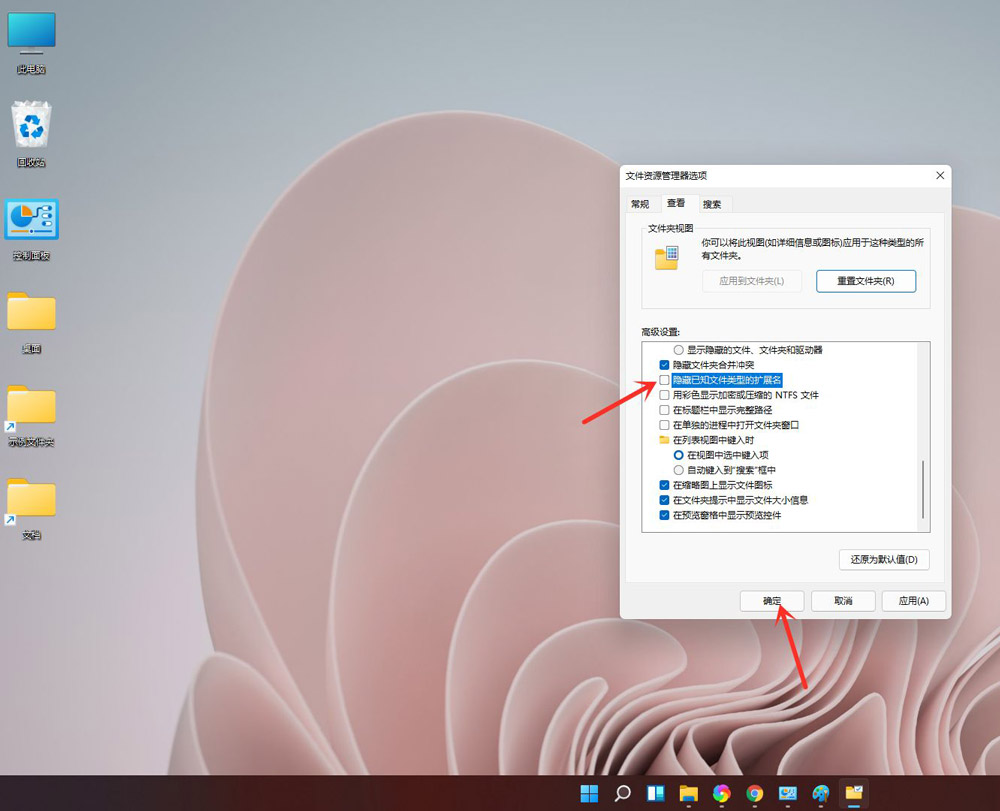 windows11怎么隐藏文件后缀名? win11显示后缀名的两种方法