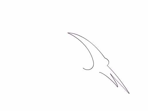 Flash绘制一个翼龙的操作方法