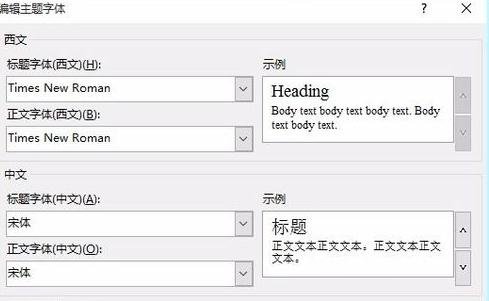 word2013设置中英文默认字体的相关步骤
