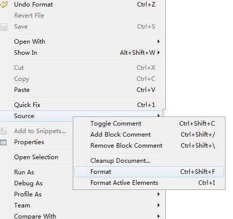 eclipse格式化代码快捷键无法使用的解决方法