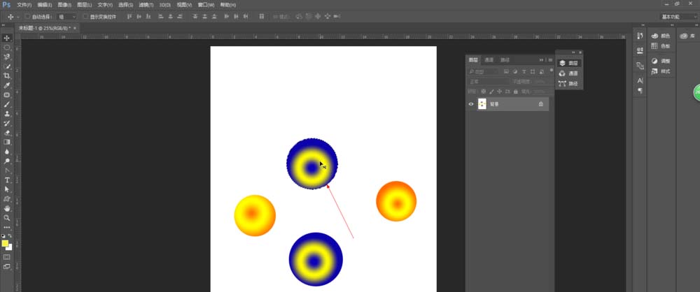 photoshop cs6中精确选择图层中某个对象的操作教程