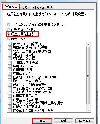优化WIN7视觉效果的方法步骤