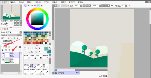 sai怎么设置指定选区样本？sai设置指定选区样本方法
