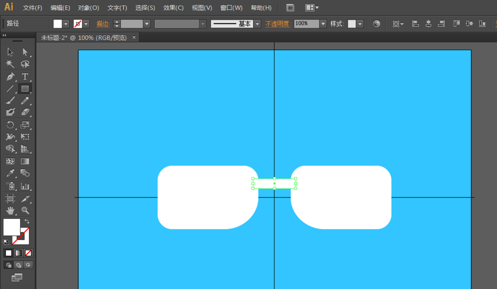 ai设计墨镜图案的详细方法