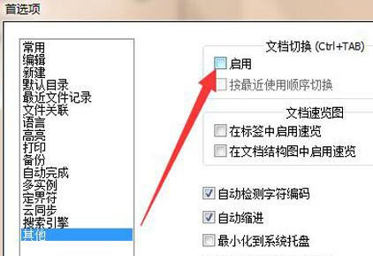 代码编辑器(Notepad++)怎么关闭文档切换?代码编辑器(Notepad++)关闭文档切换方法