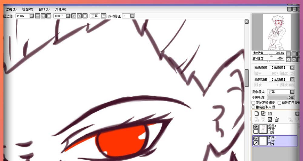 sai绘图软件调整图层的操作教程