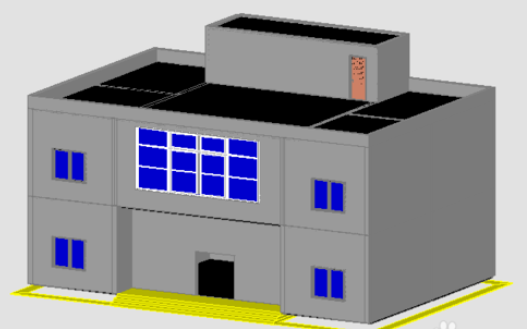 天正建筑2014中三维组合图的设计方法