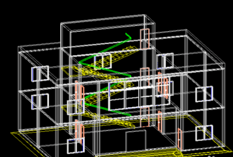 天正建筑2014中三维组合图的设计方法