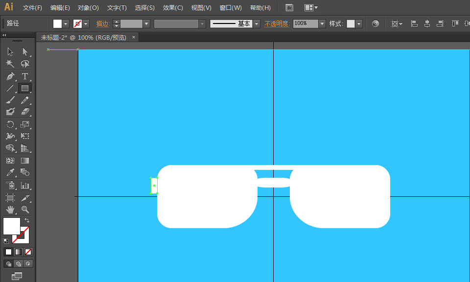 ai设计墨镜图案的详细方法