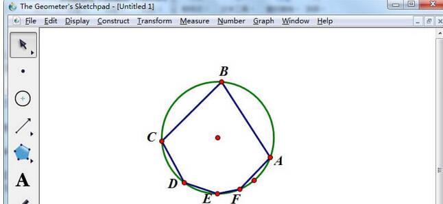 几何画板验证帕斯卡定理的详细流程