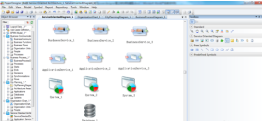 Power Designer建立SOA模型的相关操作教程