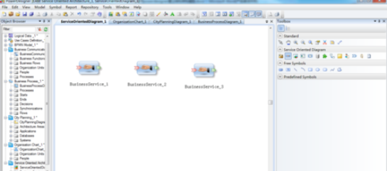 Power Designer建立SOA模型的相关操作教程