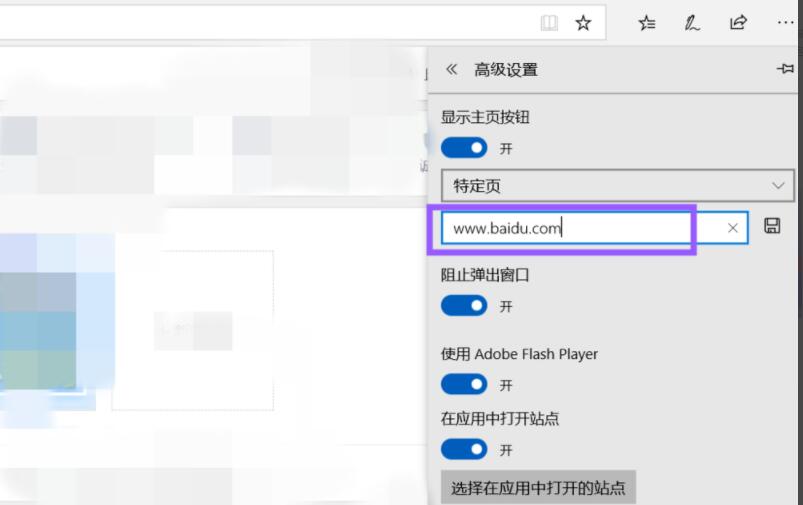 microsoft edge如何进行主页设置 microsoft edge设置主页方法