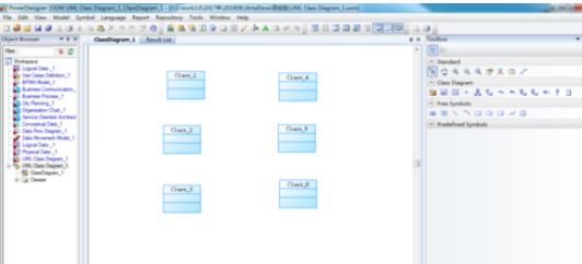Power Designer建立UML类图的操作方法