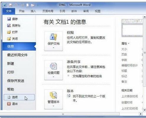word2010设置启用选定时自动选定整个单词功能的步骤方法